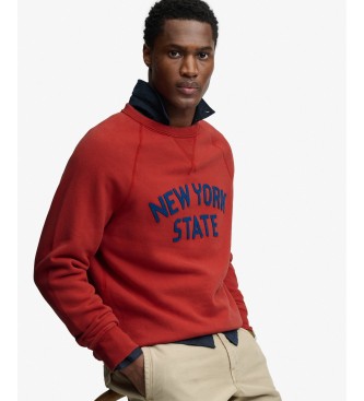 Superdry Rød Merchant Vintage-sweatshirt