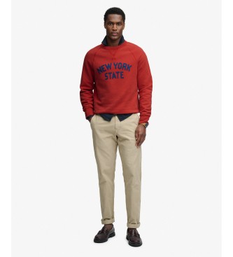 Superdry Rød Merchant Vintage-sweatshirt