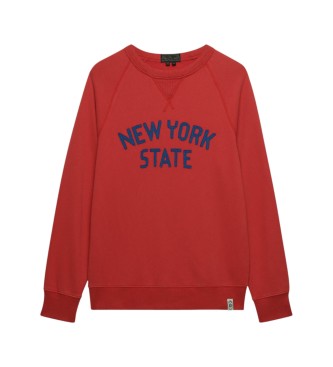 Superdry Rød Merchant Vintage-sweatshirt