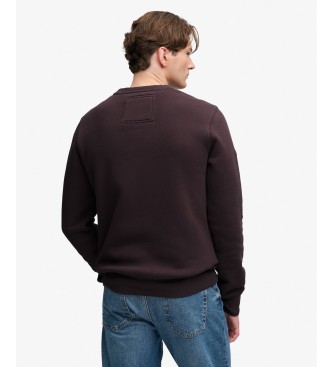 Superdry Brun Outdoor Stripe Logo-sweatshirt