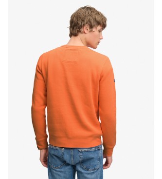 Superdry Orange Outdoor Stripe Logo-sweatshirt