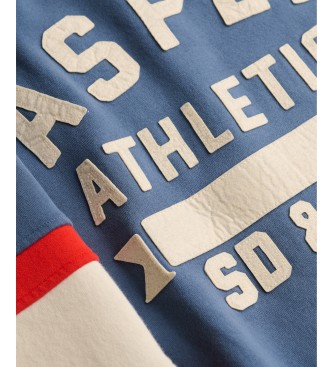 Superdry Sweat-shirt Preppy SKI bleu