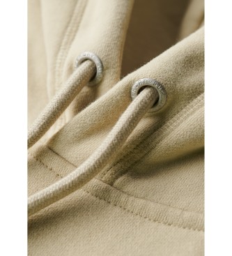 Superdry Prosta jopa s kapuco in logotipom Sportswear beige