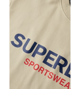 Superdry Camisola solta Sportswear bege