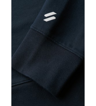 Superdry Sweatshirt ample Sportswear navy