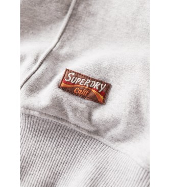 Superdry Grey tonal loose sweatshirt