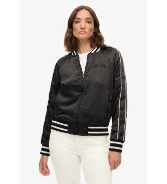 Superdry Suikajan Bomber Embroidery black