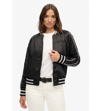 Superdry Suikajan Bomber Embroidery black