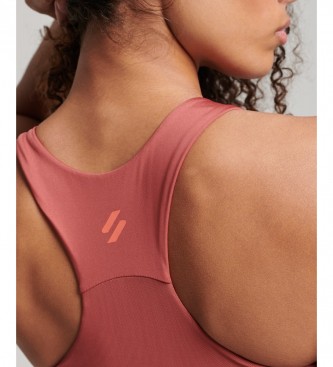 Superdry Core Active Bra red