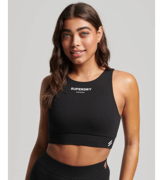 Superdry Soutien-gorge de sport Core noir