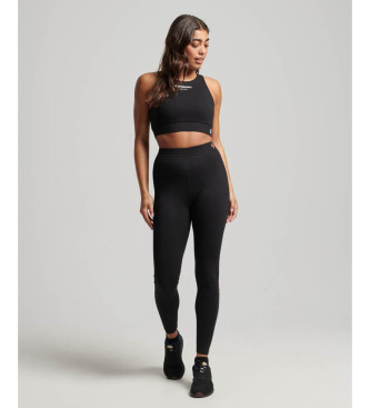 Superdry Soutien-gorge de sport Core noir