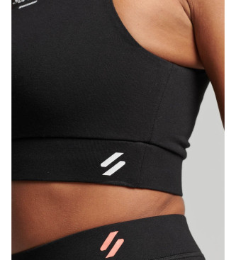 Superdry Soutien-gorge de sport Core noir