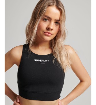 Pepe Jeans Cotton Sports Bra black - ESD Store fashion, footwear and  accessories - best brands shoes and designer shoes