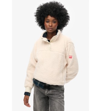 Superdry Super Henley beige polaire