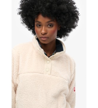 Superdry Super Henley beige polaire