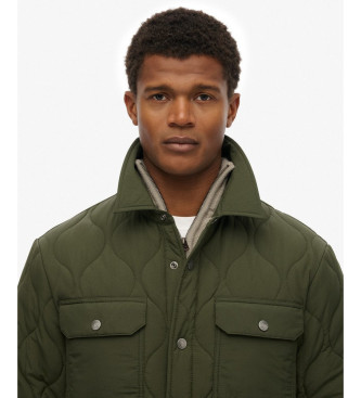 Superdry Surplus voeringjas groen