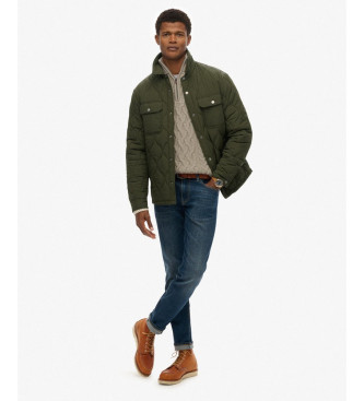 Superdry Surplus voeringjas groen