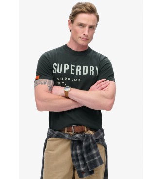 Superdry T-shirt Surplus noir