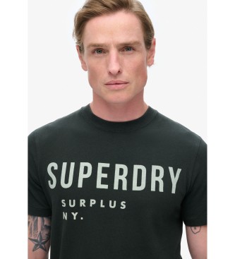 Superdry T-shirt Surplus noir