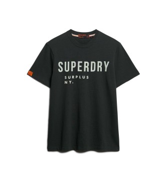 Superdry T-shirt Surplus noir