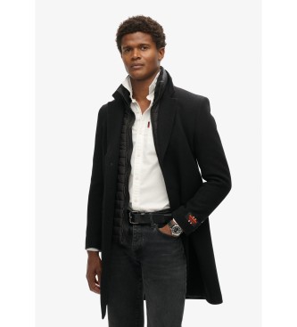Superdry Tailored coat black