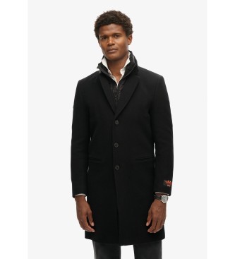Superdry Tailored coat black