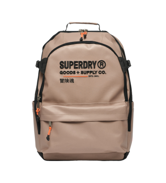 Superdry Płócienny plecak użytkowy  beżowy