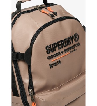 Superdry Sac  dos utilitaire en toile  beige