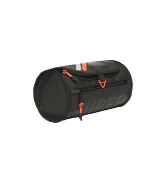 Superdry Black canvas toiletry bag