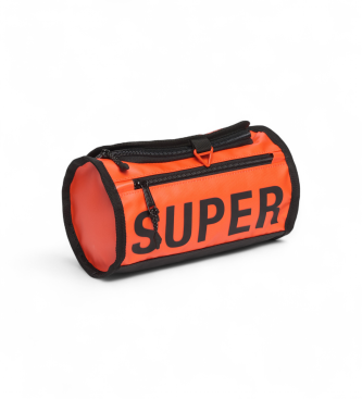 Superdry Saco de toilette Lona laranja