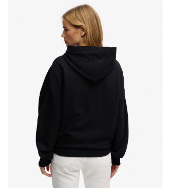 Superdry Sweatshirt Tattoo Embellish Oversize noir