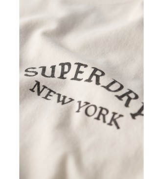 Superdry Tattoo Rckengrafik Lose T-shirt wei