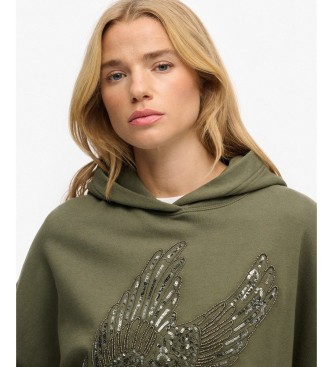 Superdry Sweatshirt Tatto green