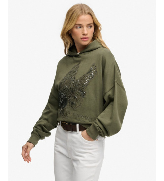 Superdry Sweatshirt Tatto green