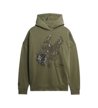 Superdry Sweatshirt Tatto green