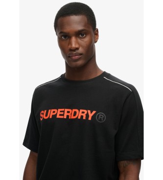 Superdry Relaxed T-shirt met zwart Tech logo