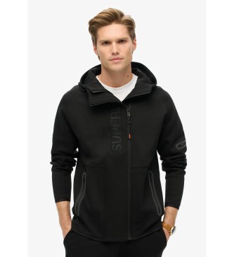 Superdry Tech baggy sweatshirt zwart