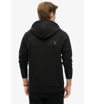 Superdry Tech baggy sweatshirt zwart