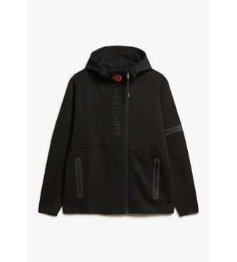 Superdry Tech baggy sweatshirt zwart