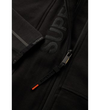 Superdry Tech baggy sweatshirt zwart