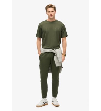 Superdry Tech green T-shirt med afslappet pasform