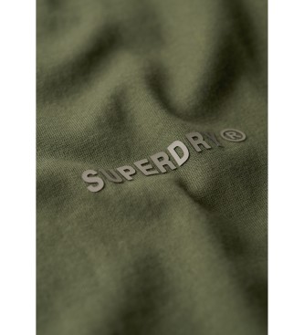 Superdry T-shirt verde Tech dalla vestibilit rilassata