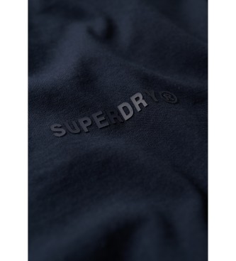 Superdry T-shirt tecnica blu scuro dalla vestibilit comoda