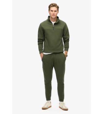 Superdry Pantaln Jogger de pernera cnica Tech verde