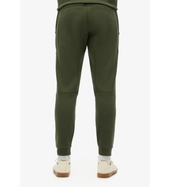 Superdry Pantaln Jogger de pernera cnica Tech verde