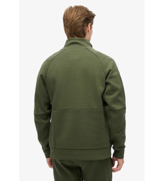 Superdry Green Tech locker sitzende Trainingsjacke