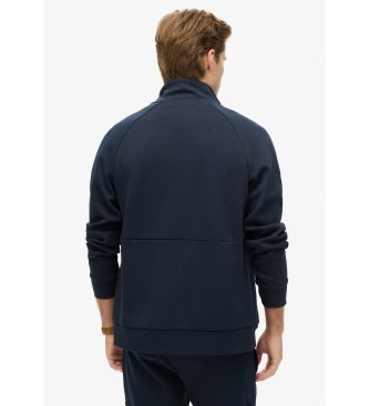 Superdry Tech marine loszittend trainingsjack