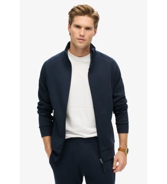 Superdry Tech navy lstsiddende trningsjakke