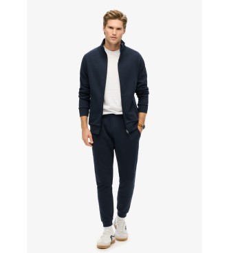 Superdry Tech navy lstsiddende trningsjakke