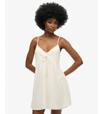 Superdry Robe Mino Textura blanc cass� blanc cass�